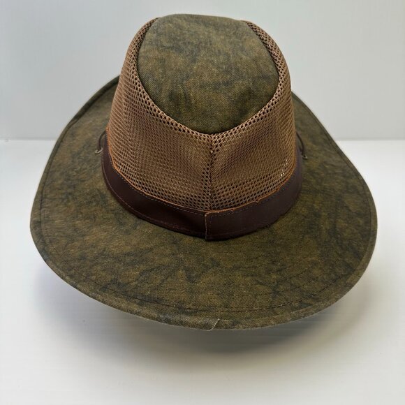 Henschel Hat Men Large Western Rope Band Strap Rodeo Cowboy Mesh USA Work Core - Picture 6 of 12